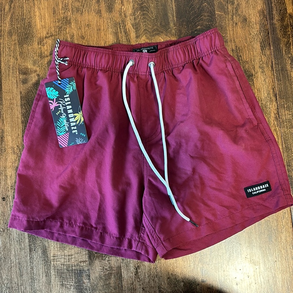 Islandhaze swim shorts.